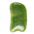 Gua Sha Scraping Massage Tool, GuaSha Facial Set, Natural Resin GuaSha Massage Tools for Rejuvenate Skin Anti-Wrinkle Anti Aging (Green, Square) - size: Square
