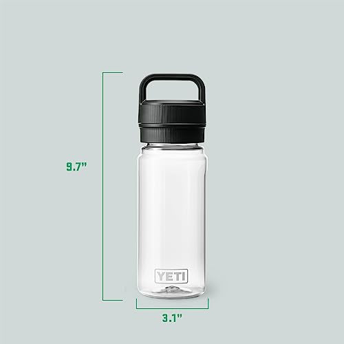 YETI Yonder Water Bottle with Yonder Chug Cap, Lightweight, Leakproof and BPA-Free - color: Clear, style: 20oz