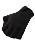 FitsT4 Sports Aqua Gloves Webbed Paddle Swim Gloves Fitness Water Aerobics - color: Black, size: Large
