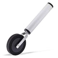 NEWISHTOOL 12mm Sponge Roller Vinyl Application Tool Car Detail Tool | Slim Edge, Single Wheel, Aluminum Handle, Soft Foam Seam Roll, for Wrapping Film to Hard to Reach Areas Line Corner Gap