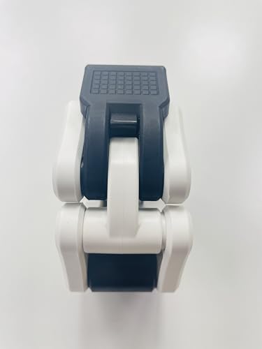 Olympic Barbell Clamps Collars Quick Release Pair Weight Clips for 2 inch Barbell (White w/Black Lever) - color: White W/ Black