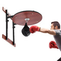 Speed Bag Platform Speed Bag Boxing Kit for Adults Height Adjustable Wall-Mounted Heavy Duty Boxing Training Equipment 360° Rotatable Speed Ball with Punching Ball Fits Home Gym Workout - color: Black 2 Mounting Boards