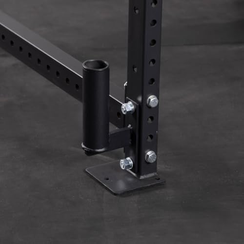 Titan Fitness T-3 and X-3 Series Vertical Mount Olympic Barbell Holder, Single Bar Hold Bolt-On Rack Mount