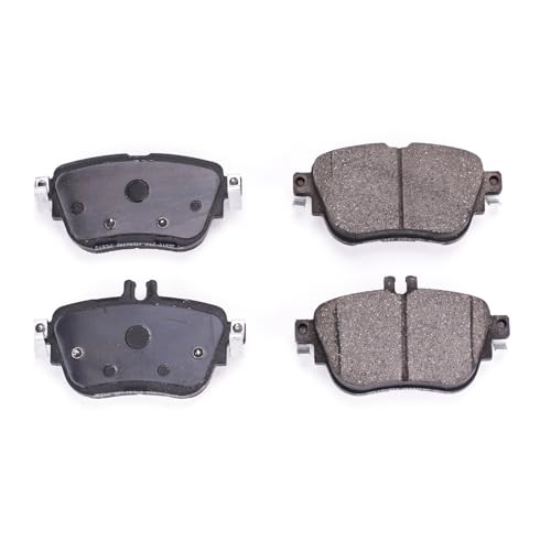 PowerStop Rear Brake Pads for Mercedes-Benz E300 2017-19 | Mercedes-Benz E350 2020-23 - Z17 Ceramic Brake Pads with Installation Hardware, 17-1936 - style: 17-1936