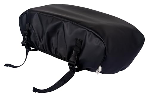 Small Winch Cover, Weather Resistant Dustproof Cover Ideal for Electric Winches 2500 to 5500 lbs, Heavy Duty Waterproof UV-resistant Winch Protective Cover, Indoor/Outdoor Use