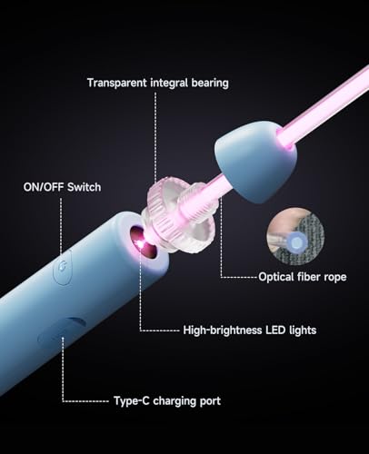 LED Jump Rope for Kids, Glow in The Dark Fun Fitness Gift | Rechargeable, 180-day battery, 9.2ft for ages 6+, colorful LED modes, birthday gift, outdoor fun - color: Blue