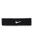 Nike Unisex Adult Swoosh Classic Headband - color: Black/white