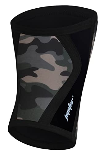 Jupiter Elbow Sleeves (Pair),Support for Squat,Weightlifting,Powerlifting,Basketball and Tennis,5mm Neoprene Compression Brace for Both Women and Men （Large） - size: Large
