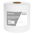 Jumbo Roll Industrial Cleaning Wipes, Lint-Free and Super Absorbent Heavy Duty Cloths, White (1 Roll of 500 Sheets, 12"x 8" Each Sheet) - color: White