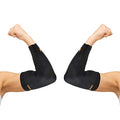 THX4COPPER Elbow Compression Sleeve(2 Pieces) - 1Copper Infused Support –Guaranteed Recovery Copper Elbow Brace-Idea for Workouts, Sports, Golfers, Tennis Elbow, Arthritis, Tendonitis-Large - size: Large (Pack of 2)