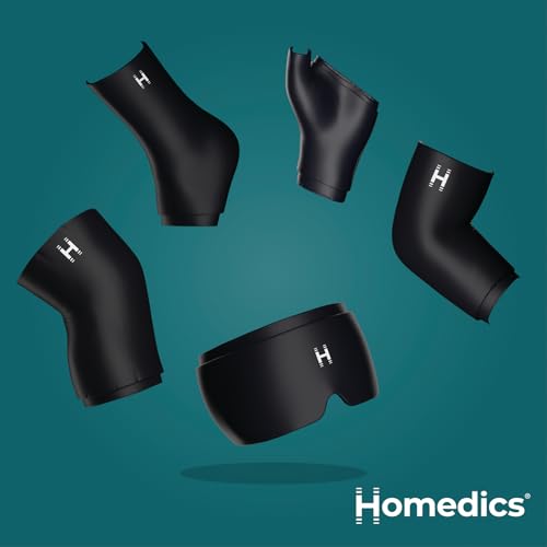 HoMedics Hot and Cold Relief Gel Elbow Sleeve, Heat or Ice Therapy for Sore Elbows and Joints, Soft-Touch Stretch Fabric, Contoured Hydrogel Design for Comfort and Relaxation - style: Elbow
