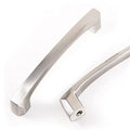COTYKILEY 10 Pack 3.75Inch(96mm) Brushed Satin Nickel Kitchen Cabinet Handles Silver Cabinet Pulls Cabinet Door Handles Kitchen Cabinet Hardware - color: Brushed Satin Nickel, size: 3.75" Hole Center（96MM）