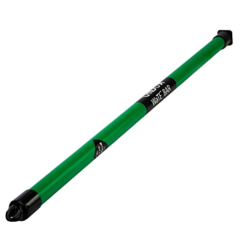 CanDo Slim WaTE Bar 4lb Green, Total Body Workout Weighted Exercise Bar for Strength Training, Toning, and Physical Therapy - size: 4 Pound, style: Single