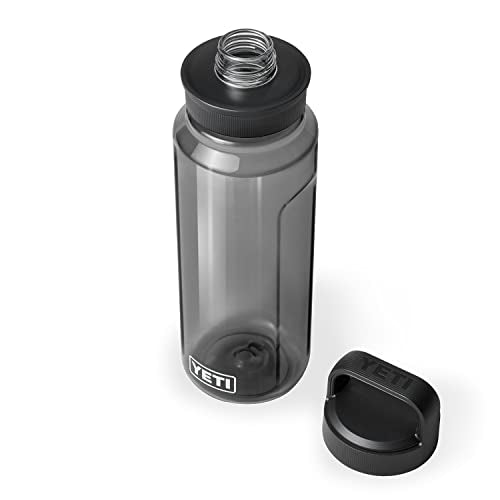 YETI Yonder Water Bottle with Yonder Chug Cap, Lightweight, Leakproof and BPA-Free - color: Charcoal, style: 34oz