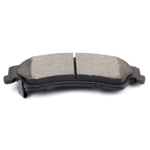 ECCPP D729-7596 4pcs Rear Ceramic Disc Brake Pad Set Fit For Chevrolet Blazer 1997-2005,For Chevrolet S10 1998-2004,For GMC Jimmy 1997-2005,For GMC Sonoma 1998-2004,For Isuzu Hombre 1998-2000 - style: D729 [4pcs]