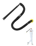 Golf Rope Swing Trainer, Professional Golf Swing Rope Training Aid to Improve Speed, Tempo, Rhythm, Flexibility and Strength, Golf Warm-Up Practice Equipment for Golfers of All Levels - color: Black-B