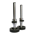 Powertec One Inch Weight Horn Adapter, (Set of 2) - Standard Weight Plate Holder Attachment for Powertec Gym Machines - Premium Gym Equipment and Home Gym Accessories