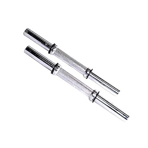 CAP Barbell 14" Regular Dumbbell Handles | Multiple Options - color: Chrome - Pair, style: Not Threaded/ No Collars