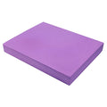 RiToEasysports Fitness Yoga Balance Mat, Balance Training Foam Pad Flat Support Soft Cushion High Exercise Yoga Mat Training Mats for Women Mats - color: Dark Rattan Purple