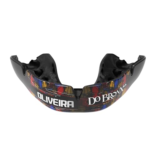 OPRO Official UFC Fighter Collection Charles Oliveira Instant Custom-Fit Mouthguard – Self-Fit Gum Shield for MMA, Boxing & Combat Sports - color: Charles Oliveira