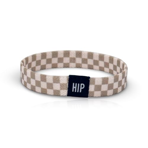 Thick Hair Ties for Men, Durable Hair Bands, Non-Slip, Stylish & Versatile Bracelet, Waterproof Bracelets & Summer Bracelets for Surf, Beach & Everyday Wear (Check Me Out Stone) - color: Check Me Out Stone