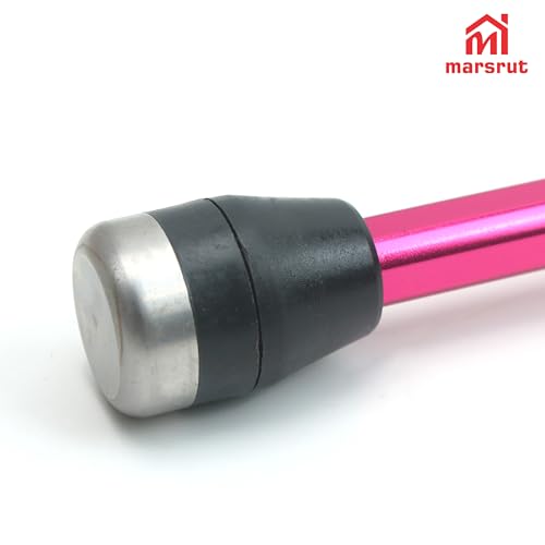 Telescoping Cane, 55" Blind Cane Telescopic Walking Stick, Reflective Retractable Mobility Aids Telescope Assist Tool for Elderly Night Warning, Roller Head Screw-in, Storage Bag, Titanium Alloy