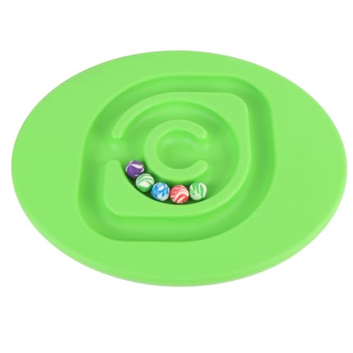 Child Equilibrium Platform, Compact for Children to Balance Egg Shaped Training Equipment for Kindergarten (Green)