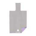 Salt & Honey Non-Slip Pilates Reformer Mat Towel - color: Gray