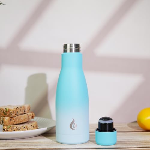 BJPKPK 25oz Insulated Stainless Steel Water Bottles Reusable Metal Travel Sports Water Bottle Keep Cold and Hot,Sea Salt - color: Sea Salt, size: 25 Ounces