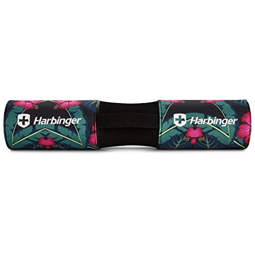 Harbinger Hip Thrust Bar Pad for Doing Hip Thrusters at Home and in The Gym for Olympic and Standard Bars - color: Floral