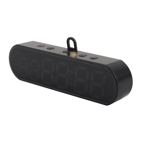 Portable Gym Timer, Countdown Clock for Workouts Boxing HIIT Home Training, Large LED Display, Fitness Interval Timer Portable Workout Timers, 30 Hour Battery, for Garage Outdoor Exercise