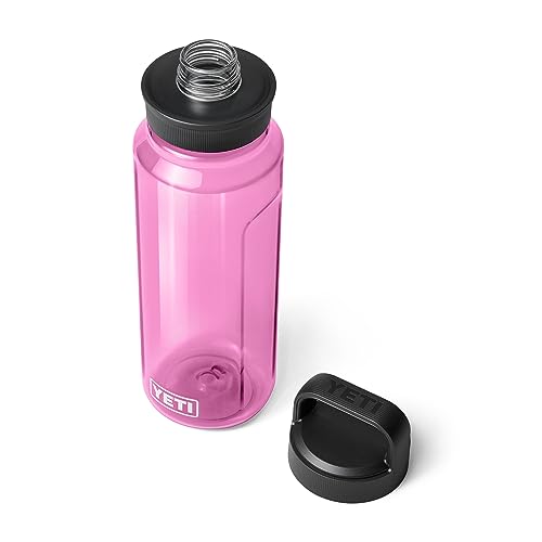 YETI Yonder Water Bottle with Yonder Chug Cap, Lightweight, Leakproof and BPA-Free - color: Power Pink, style: 34oz