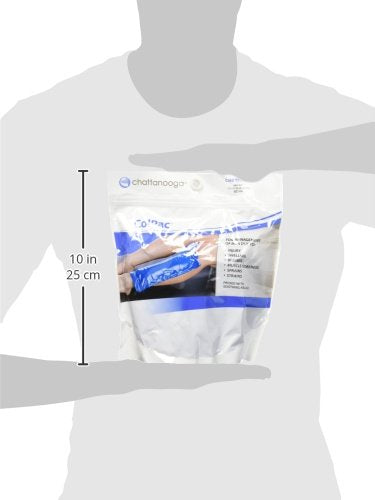 Chattanooga ColPac - Reusable Gel Ice Pack - Half Size - 7.5 in x 11 in (19 cm x 28 cm) - Cold Therapy - Knee, Arm, Elbow, Shoulder, Back - Aches, Swelling, Bruises, Sprains, Inflammation - size: 7.5x11 Inch (Pack of 1)
