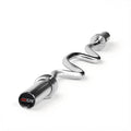 CAP 48" Olympic Super Curl Bar | Heavy Duty Solid Steel, 500 lb Capacity - color: Chrome, style: Elite