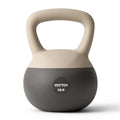 YOTTOY Soft Kettlebell, Set for Strength Training Kettlebells & Home Workouts, Soft-Sided Cushioned Base, Wide-Handle - Ideal for Men, Women, & Beginners - color: 25LB-White
