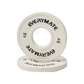 EVERYMATE Change Weight Plates 1.25LB 2.5LB 5LB Set Fractional Plate Olympic Bumper Plates for Cross Training Bumper Weight Plates Steel Insert Strength Training Weight Plates - color: 1.25 LB x2
