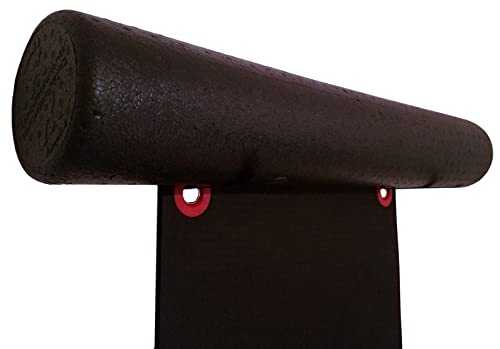 IRON AMERICAN Yoga Mat Hanger - Adjustable Hooks for Exercise Mats, Foam Rollers & Gym Equipment Storage - Wall Mounted - Hardware Included - (6.75" x .75") - American Steel - style: 2-PAIR