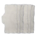 Cream Sweatband for Hardhat Washable Velvet Terry Cotton Hard Hat Liner NAEE snap on (6, Cream) - color: Cream