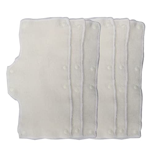 Cream Sweatband for Hardhat Washable Velvet Terry Cotton Hard Hat Liner NAEE snap on (6, Cream) - color: Cream