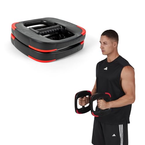 Les Mills™ Dual Purpose Ergonomic Exercise Weight Plates for Total Body Workouts - size: 8.2lbs weight pair