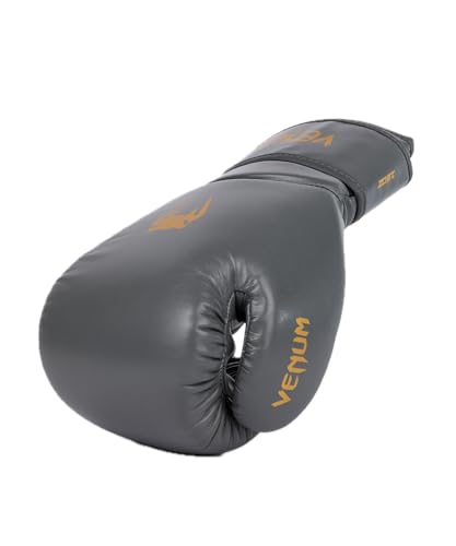 Venum Contender Boxing Gloves - color: Grey/Gold, size: 14-Ounce, style: Contender 1.5