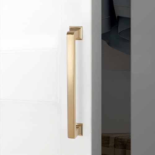 10 Pack 5 Inch(128mm) Champagne Bronze Kitchen Cabinet Handles Cabinet Pulls Gold Drawer Pulls Kitchen Cabinet Hardware Handles Dresser Handles - color: Champagne Bronze, size: 5" Hole Center（128mm）