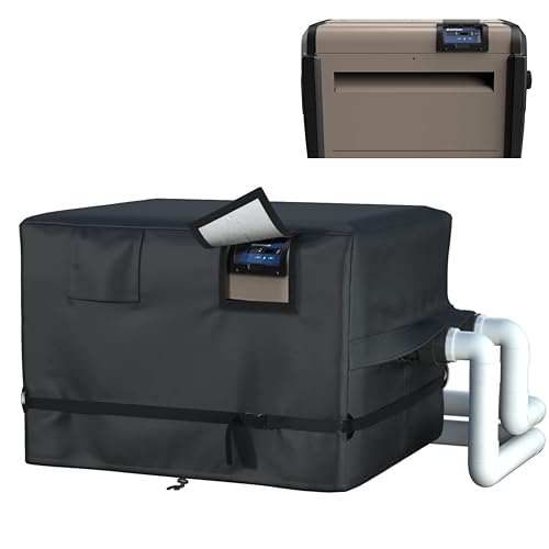Pool Heater Cover for Hayward Brand | 600D Heavy-Duty Waterproof Winter Cover | Waterproof Pool Pump Cover, Equipment Cover 39" L*33.5" W*27.5" H