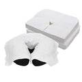 BodyMed Disposable Face Cradle Covers - 1 Pack of 100 Sheets - Medical-Grade, Ultra Soft, Luxurious, Non-Sticking Massage Face Covers/Headrest Covers for Massage Tables & Massage Chairs - size: 100 Count