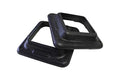 Ader 44'' Original Health Club Step, Aerobic Step, Gym Class Step, Platform with Risers - color: Black -2pcs Risers Only