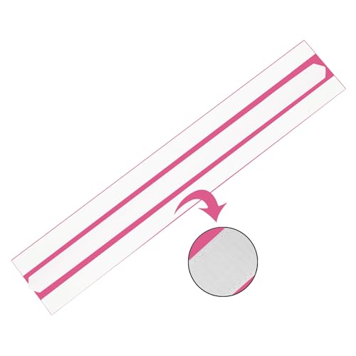 3.3ft Length Air Track Connector Mat Connector Air Track Connector Tape Strips for Air Tumble Track,Gymnastics Connector for Inflatable Airtrack Tumbling Gymnastic/Yoga/Taekwondo Mat - color: Pink