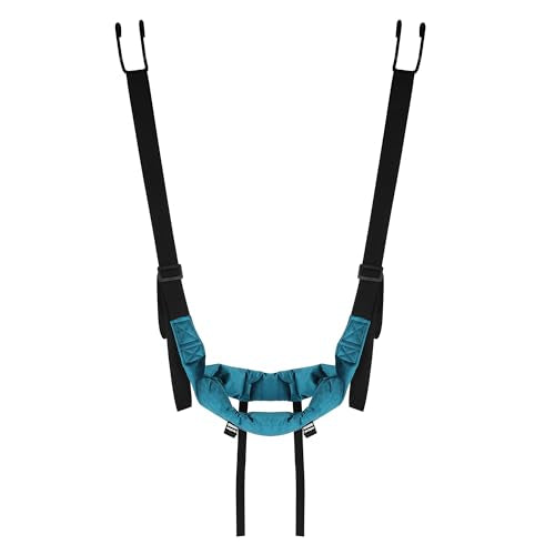 Cervical Traction Belt with Hook Home Neck Stretching Hanging Belt Soft Padded Neck Support for Office Worker Pain Relieve
