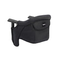 Inglesina Fast Table Chair, Black - Portable Baby High Chair - for Babies & Toddlers up to 37 lbs - Collapsible Design - Fits Tables 0.8'' to 3.5'' Thick - Compact & Easy to Use - Travel Bag Included - color: Black, style: Chair