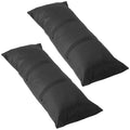 Umbrella Base Weight Sandbags, Outdoor Fillable Straight Sand Bags, Weatherproof Patio Furniture Weight for 49 LB (Without Sand)-2PC