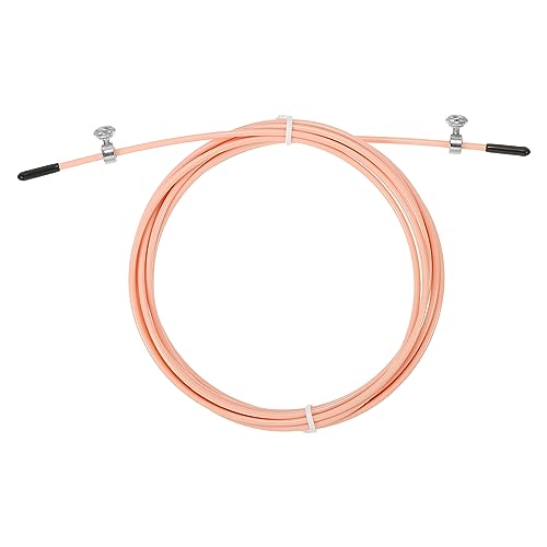 PATIKIL Speed Jump Rope Replacement Cable Professional Skipping Rope Steel Wire Replace for Rope Skipping Training - color: Orange